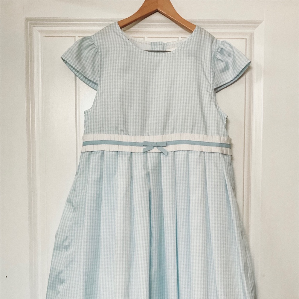 Gymboree Girls Short Sleeved Gingham Dress